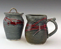 Cream Pitcher and Sugar Bowl - Click to Enlarge